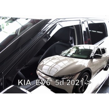 Ανεμοθραύστες Kia EV6 (2021+) 5 πορτο - 4τμχ. εμπρός και πίσω, Heko