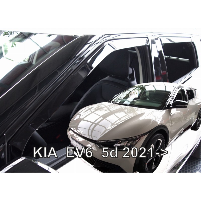 Ανεμοθραύστες Kia EV6 (2021+) 5 πορτο - 4τμχ. εμπρός και πίσω, Heko