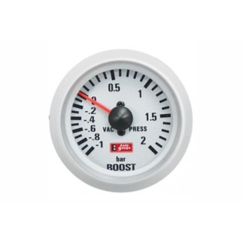 Όργανο μέτρησης τούρμπο - Boost Meter -VDO λευκό Όργανο μέτρησης τούρμπο - Boost Meter -VDO λευκό