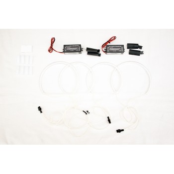 Δαχτυλίδια BMW E46 coupe (1998-2003) / BMW E46 Sedan, Combi (1998-2005) angel eyes - Λευκό χρώμα Δαχτυλίδια BMW E46 coupe (1998-2003) / BMW E46 Sedan, Combi (1998-2005) angel eyes - Λευκό χρώμα