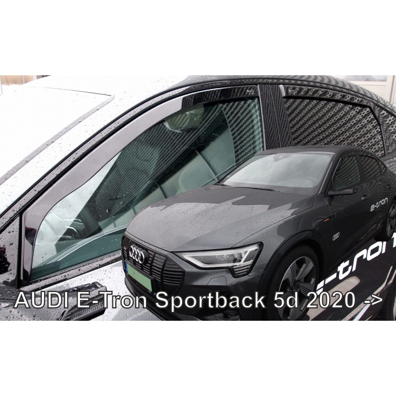 Ανεμοθραύστες Audi E-Tron Sportback (2020-2022) 5 πορτο - 4τμχ. εμπρός και πίσω, Heko