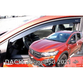 Ανεμοθραύστες Dacia Jogger (2021+) 5 πορτο - 2τμχ. εμπρός, Heko