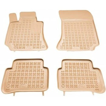 Λαστιχένια πατάκια FORD Galaxy (1995-2006) / VW Sharan / SEAT Alhambra (1995-2010) - Σετ - τύπου σκαφάκι - μπεζ - 4τμχ., Rezaw Plast