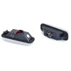 Led φλας φτερού Mercedes ML W163 (1999-2005) - φιμέ με τρεχούμενο φλας - σετ 2τμχ.
