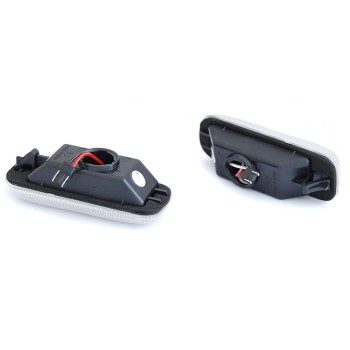 Led φλας φτερού Mercedes ML W163 (1999-2005) - φιμέ με τρεχούμενο φλας - σετ 2τμχ.