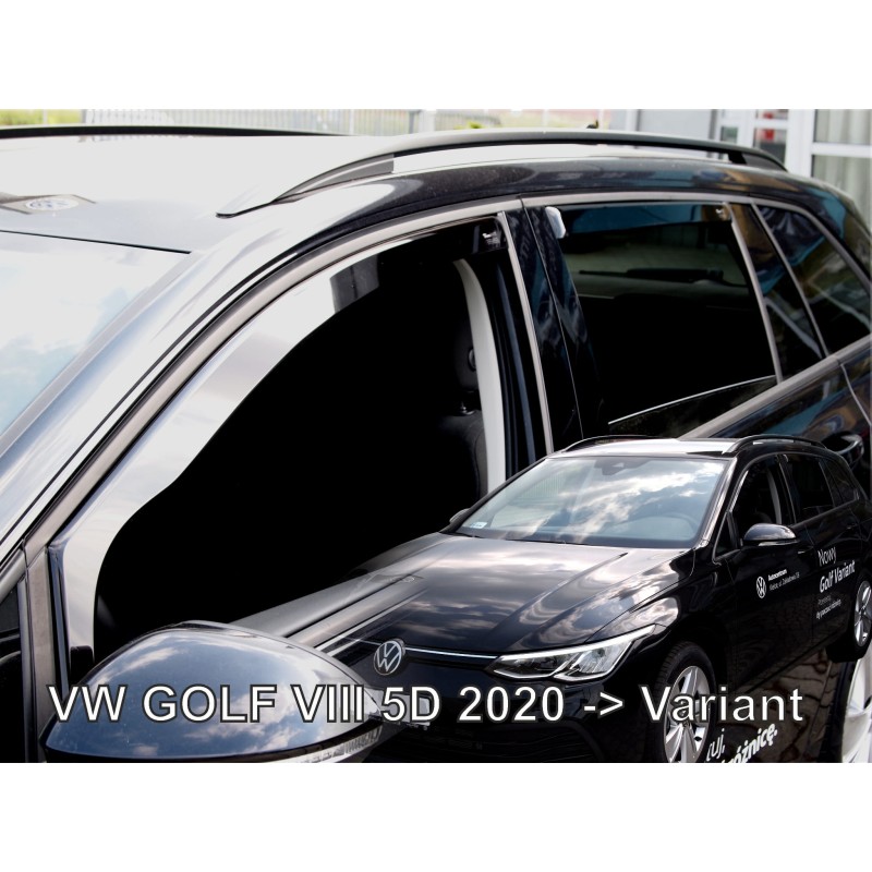 Ανεμοθραύστες Vw Golf VIII Variant (2020+) combi - 4τμχ. εμπρός και πίσω, Heko