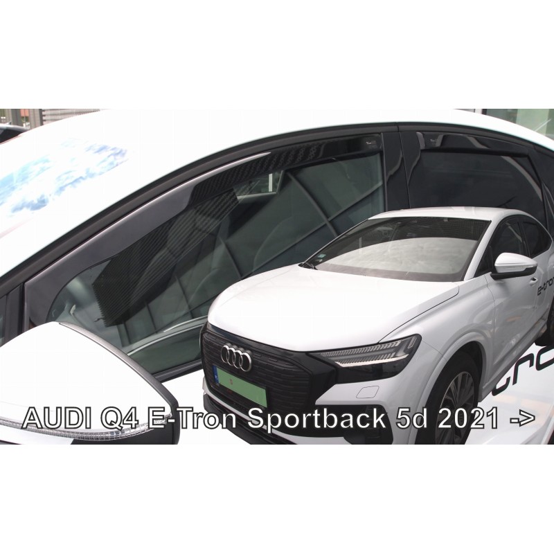 Ανεμοθραύστες Audi Q4 E-Tron Sportback (2021+) 5 πορτο - 4τμχ. εμπρός και πίσω, Heko