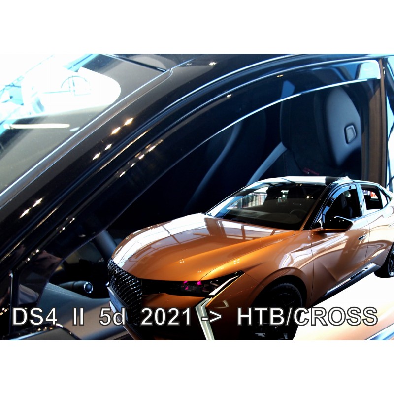 Ανεμοθραύστες Citroen DS4 (2020+) 5πορτο - 2τμχ. εμπρός, Heko