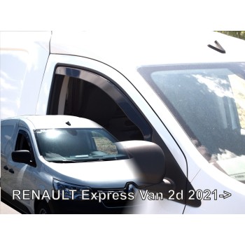 Ανεμοθραύστες Renault Express (2021+) Van - 2τμχ. εμπρός, Heko Ανεμοθραύστες Renault Express (2021+) Van - 2τμχ. εμπρός, Heko