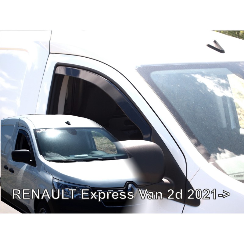 Ανεμοθραύστες Renault Express (2021+) Van - 2τμχ. εμπρός, Heko