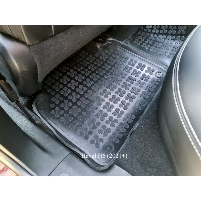 Λαστιχένια πατάκια HONDA CR-V V (2018-2023) / Hybrid (2022+) / HAVAL H6 (2021+) - τύπου σκαφάκι - 3τμχ., Rezaw Plast