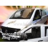 Ανεμοθραύστες Mercedes Vito /Viano W639 (2003-2014) - 2 τμχ. εμπρός αυτοκόλλητοι, Heko