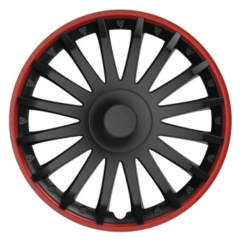 Τάσια Versaco Crystal Black / Red - 13" σετ - 4τμχ.