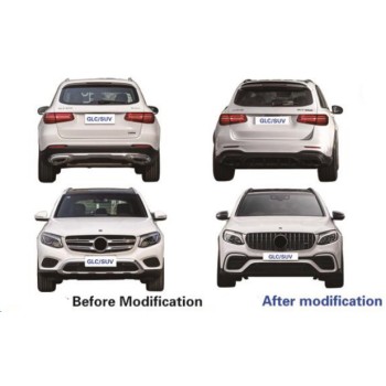 Body kit Mercedes GLC SUV X253 (2015-2019) - AMG S63 Design Body kit Mercedes GLC SUV X253 (2015-2019) - AMG S63 Design