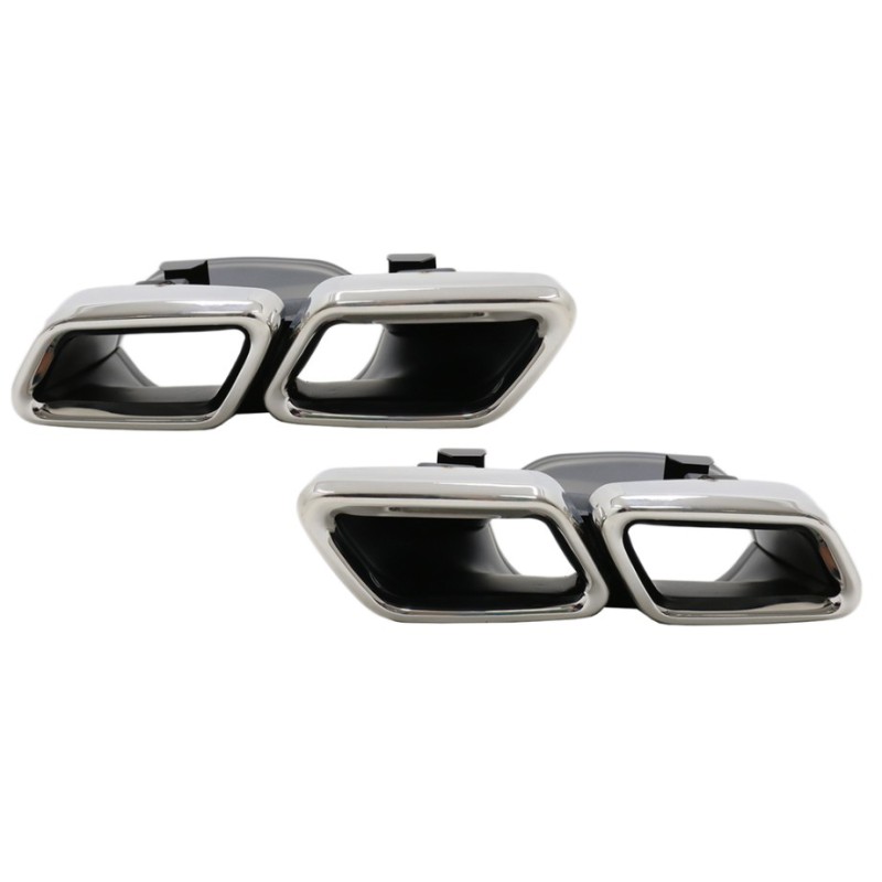 Body kit Mercedes W222 S-class (2013-2020) - AMG S63 design με μπούκες