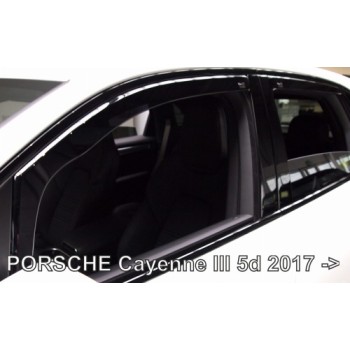 Ανεμοθραύστες Porsche Cayenne (2017+) - 4τμχ. εμπρός και πίσω, Heko Ανεμοθραύστες Porsche Cayenne (2017+) - 4τμχ. εμπρός και πίσω, Heko