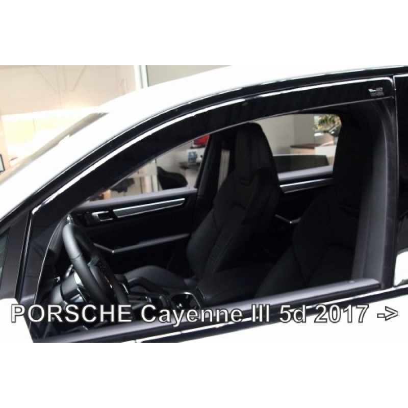 Ανεμοθραύστες Porsche Cayenne (2017+) - 2τμχ. εμπρός, Heko