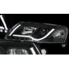 Φανάρια εμπρός Audi A6 4F (2004-2008) led lightbar, με λάμπες (H7/Η1) - σετ 2τμχ.