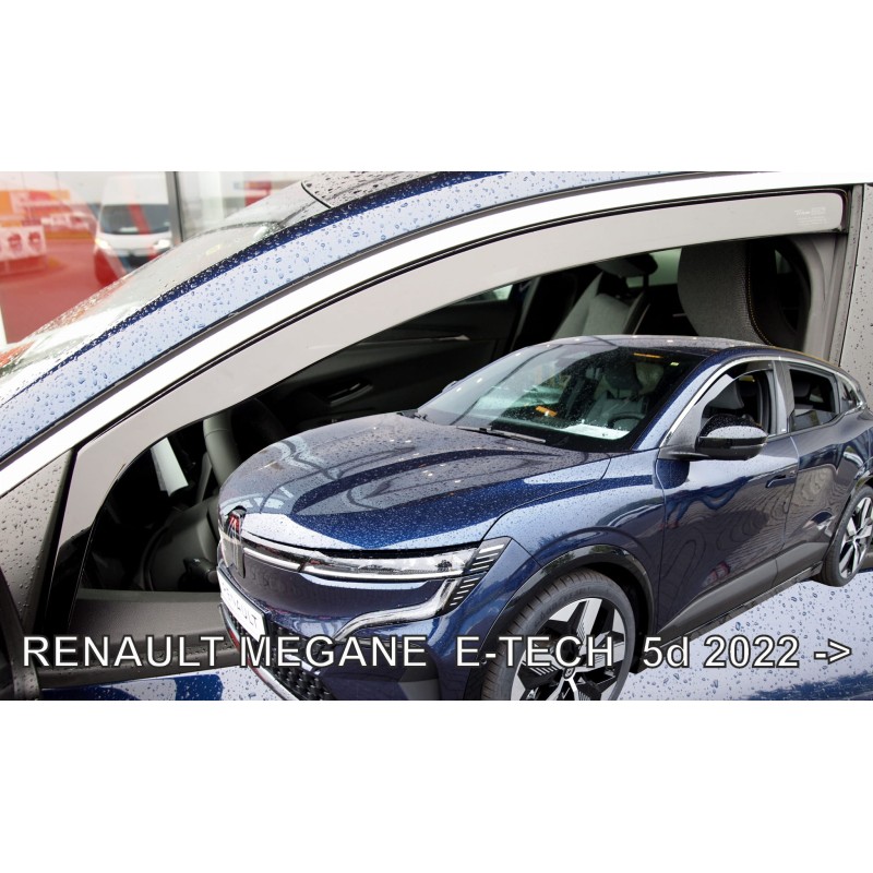Ανεμοθραύστες Renault Megane E-tech (2022+) - 2 τμχ. εμπρός, Heko