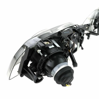 Φανάρια εμπρός Vw Golf ΙΙΙ με προτζέκτορα - ΜΚ2 design φιμέ , με λάμπες (Η1) - σετ 2τμχ.