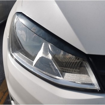 Φρυδάκια φαναριών Vw Golf 7 - μαύρα γυαλιστερά