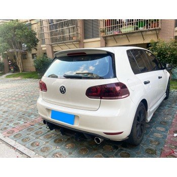 Αεροτομή οροφής Vw Golf 6 (2008-2013) - μαύρη γυαλιστερή