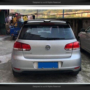 Αεροτομή οροφής Vw Golf 6 (2008-2013) - OTR Style - μαύρη γυαλιστερή