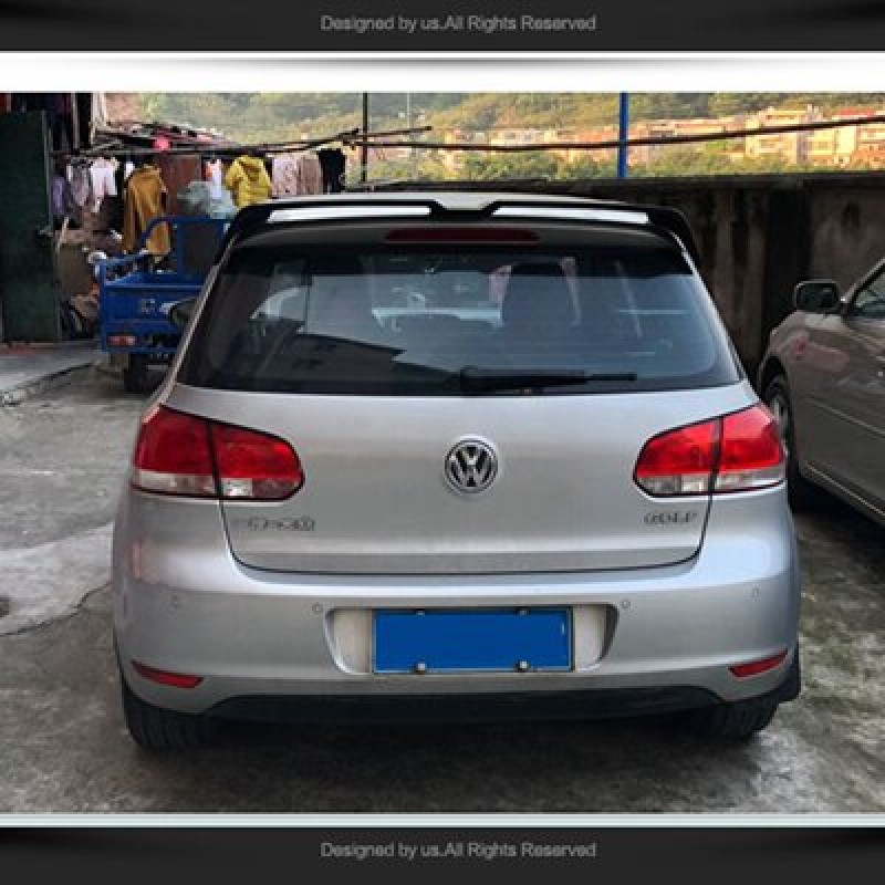 Αεροτομή οροφής Vw Golf 6 (2008-2013) - OTR Style - μαύρη γυαλιστερή