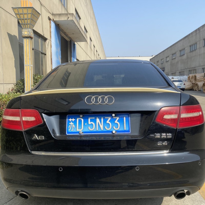 Αεροτομή πορτ-μπαγκάζ Audi A6 C6 (2004-2011) - μαύρη γυαλιστερή