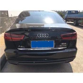 Αεροτομή πορτ-μπαγκάζ Audi A6 C7 (2012-2017) - μαύρη γυαλιστερή