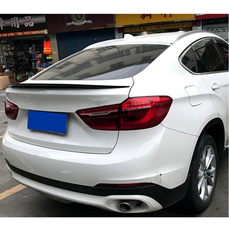 Αεροτομή πορτ-μπαγκάζ BMW X6 F16 (2014-2019) - μαύρη γυαλιστερή