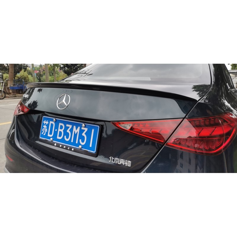 Αεροτομή πορτ-μπαγκάζ Mercedes W206 C-Class (2021+) - AMG - μαύρη γυαλιστερή