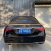 Αεροτομή πορτ-μπαγκάζ Mercedes W223 S-Class (2021+) - μαύρη γυαλιστερή