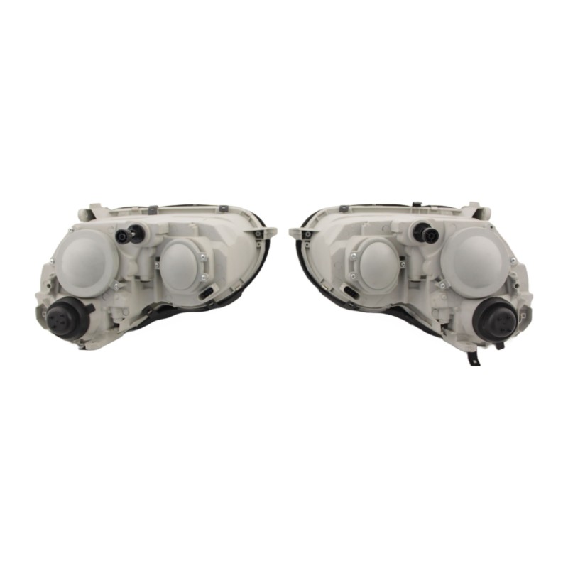 Φανάρια εμπρός Mercedes C-CLASS W203 (2000-2004) led , με λάμπες (Η1) - σετ 2τμχ.