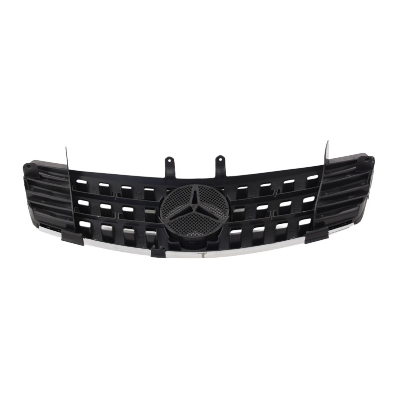 Μάσκα Mercedes ML W164 (2005-2008) - μαύρη με πλαίσιο χρωμίου