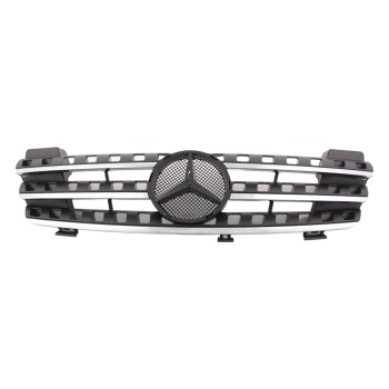 Μάσκα Mercedes ML W164 (2005-2008) - μαύρη με πλαίσιο χρωμίου