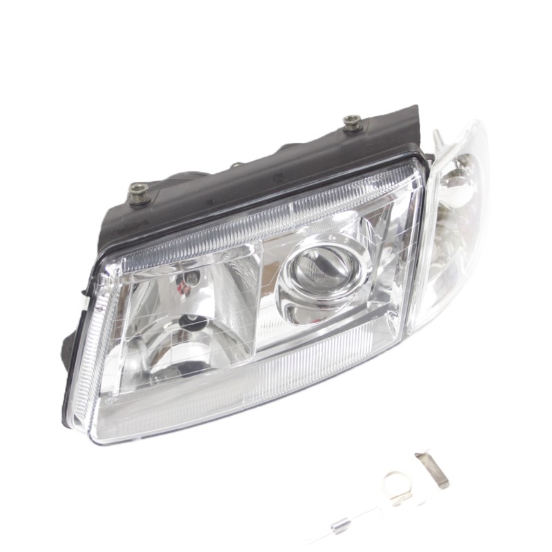 Φανάρια εμπρός Vw Passat B5 (1997-2000) chrome με προτζέκτορες - σετ 2τμχ.