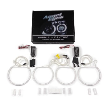 Δαχτυλίδια BMW E46 coupe (1998-2003) / BMW E46 Sedan, Combi (1998-2005) angel eyes - Λευκό χρώμα Δαχτυλίδια BMW E46 coupe (1998-2003) / BMW E46 Sedan, Combi (1998-2005) angel eyes - Λευκό χρώμα