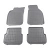 Λαστιχένια πατάκια Audi A6 (2004-2008) / A6 Allroad (2006-2011) - τύπου σκαφάκι - γκρι - 4τμχ., Rezaw Plast