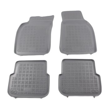 Λαστιχένια πατάκια Audi A6 (2004-2008) / A6 Allroad (2006-2011) - τύπου σκαφάκι - γκρι - 4τμχ., Rezaw Plast Λαστιχένια πατάκια Audi A6 (2004-2008) / A6 Allroad (2006-2011) - τύπου σκαφάκι - γκρι - 4τμχ., Rezaw Plast