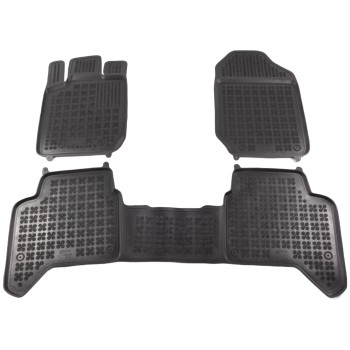 Λαστιχένια πατάκια FORD Ranger (2011-2020) - 4pcs τύπου σκαφάκι - 4τμχ., Rezaw Plast