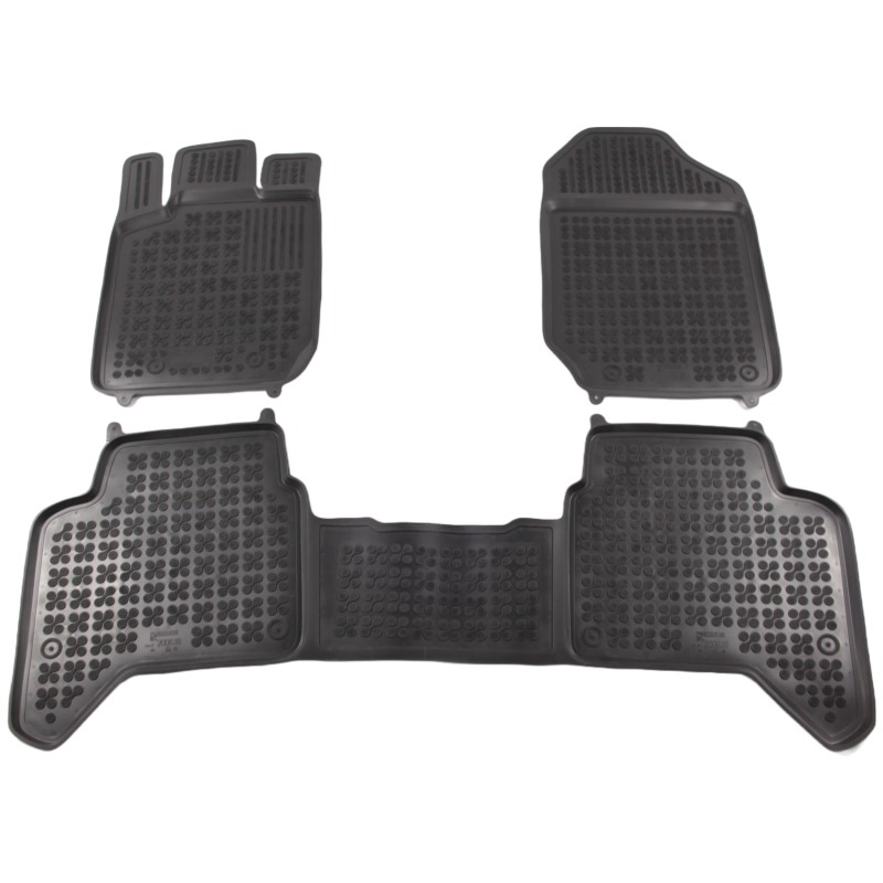 Λαστιχένια πατάκια FORD Ranger (2011-2020) - 4pcs τύπου σκαφάκι - 4τμχ., Rezaw Plast