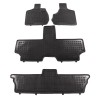 Λαστιχένια πατάκια CHRYSLER Voyager IV (2001-2007) - 7-seater version - τύπου σκαφάκι - 4τμχ., Rezaw Plast