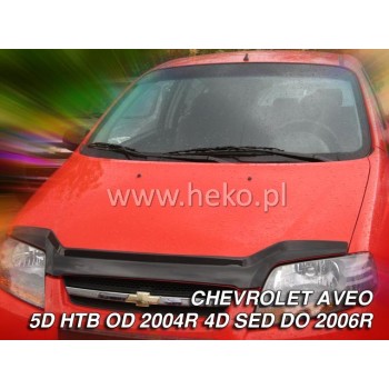 Ανεμοθραύστης καπό Chevolet Aveo (2004+), Heko