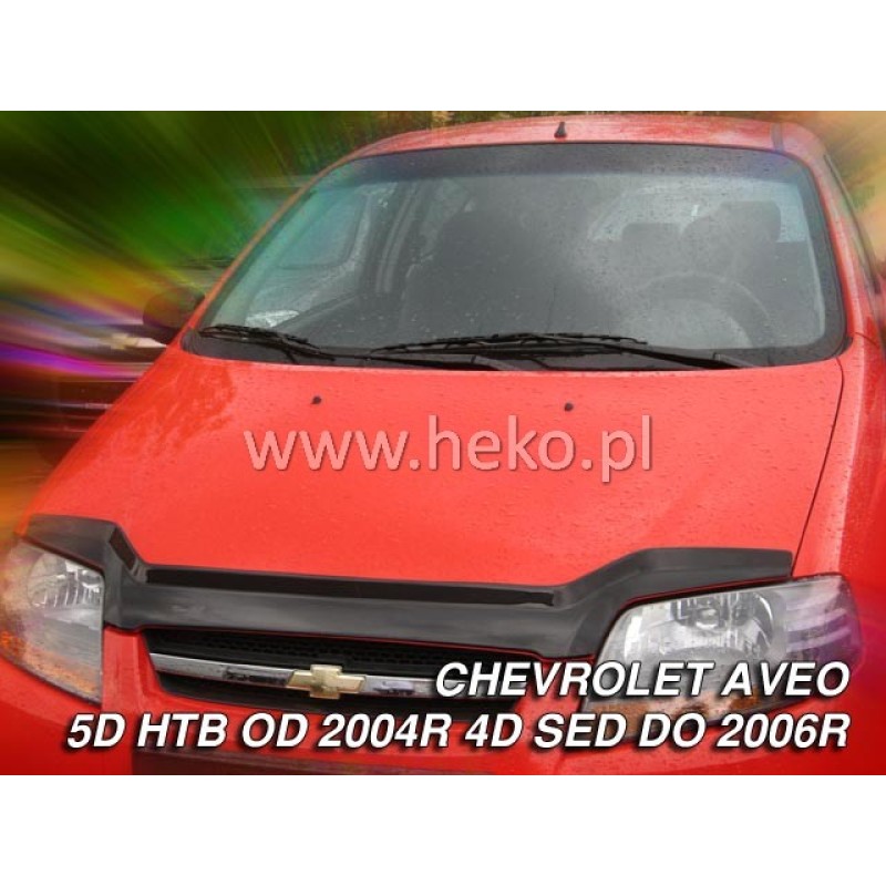 Ανεμοθραύστης καπό Chevolet Aveo (2004+), Heko