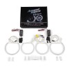 Δαχτυλίδια BMW E46 coupe (1998-2003) / BMW E46 Sedan, Combi (1998-2005) angel eyes - μπλε χρώμα