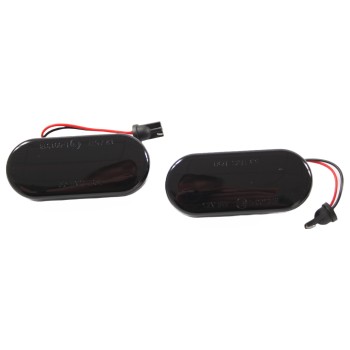 Led φλας φτερού Vw / Ford / Seat - φιμέ με τρεχούμενο φλας - σετ 2τμχ.