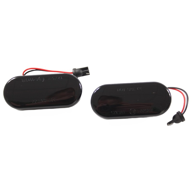 Led φλας φτερού Vw / Ford / Seat - φιμέ με τρεχούμενο φλας - σετ 2τμχ.