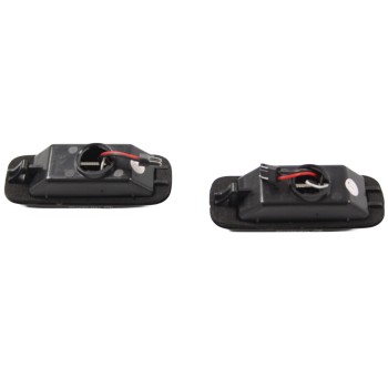 Led φλας φτερού Mercedes ML W163 (1999-2005) - φιμέ με τρεχούμενο φλας - σετ 2τμχ.