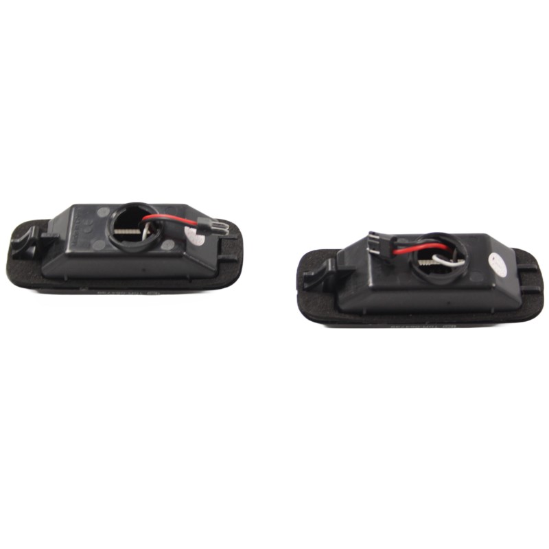 Led φλας φτερού Mercedes ML W163 (1999-2005) - φιμέ με τρεχούμενο φλας - σετ 2τμχ.